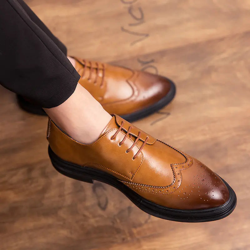 Men's Leather Bullock Shoes