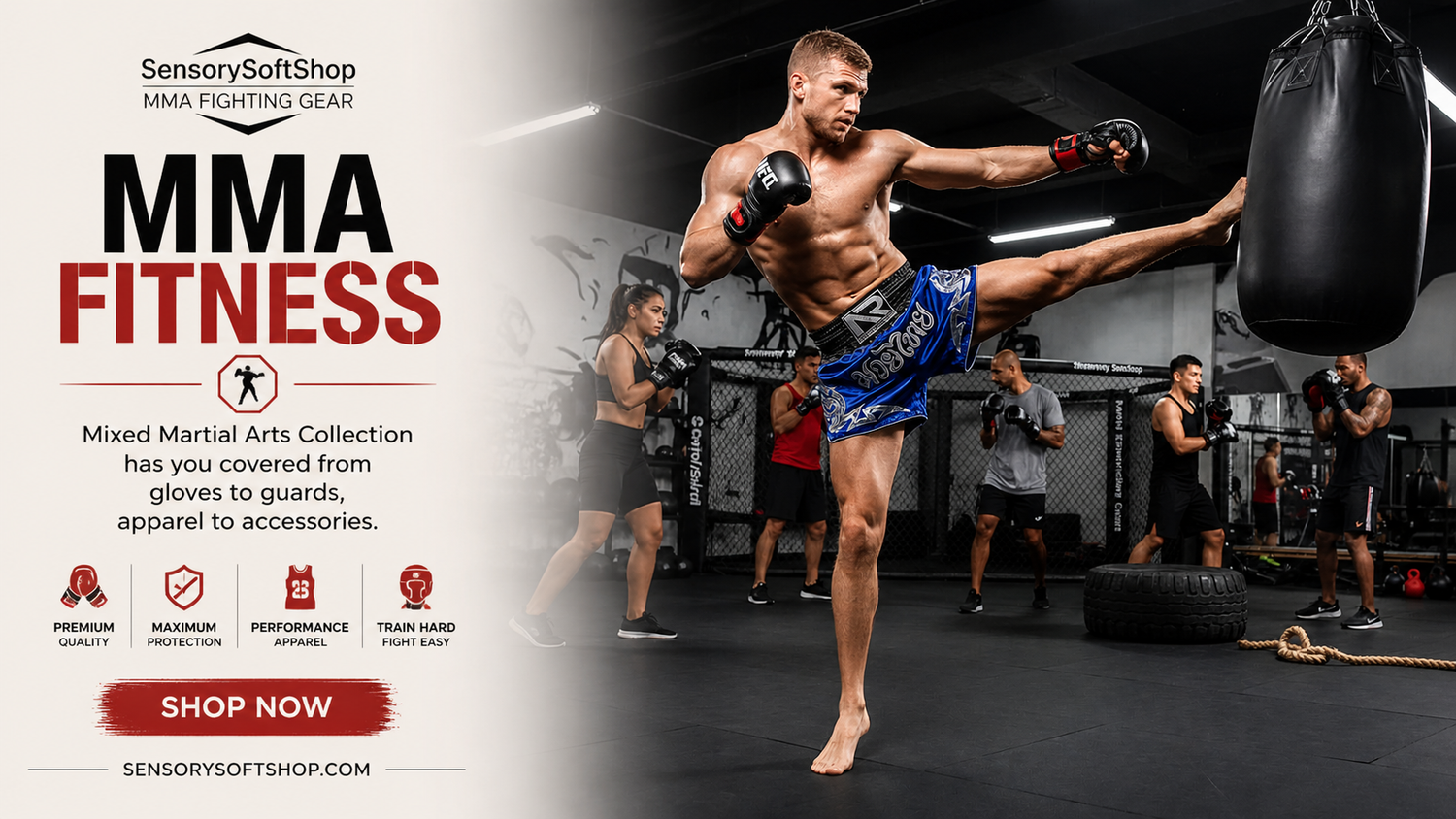 MMA - Accessories and Clothing - SensorySoftShop