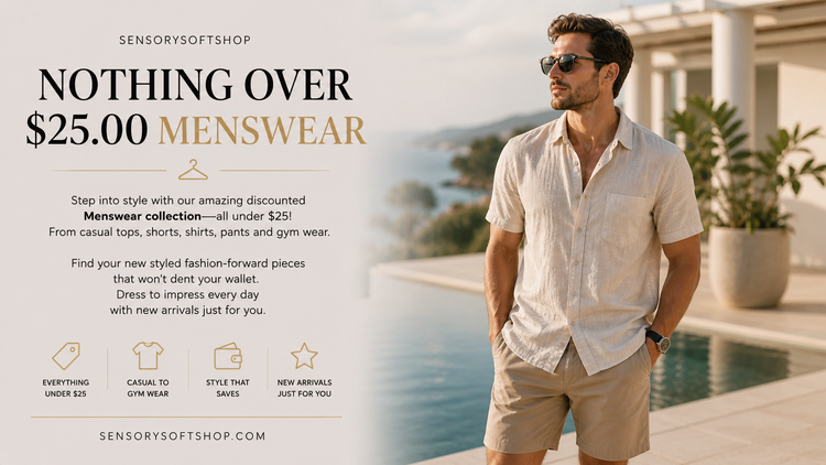 NO25 - Menswear - SensorySoftShop