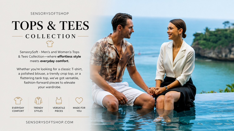 Tops and Shirts Collection - SensorySoftShop