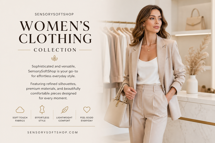 Women's Clothing Collection - SensorySoftShop
