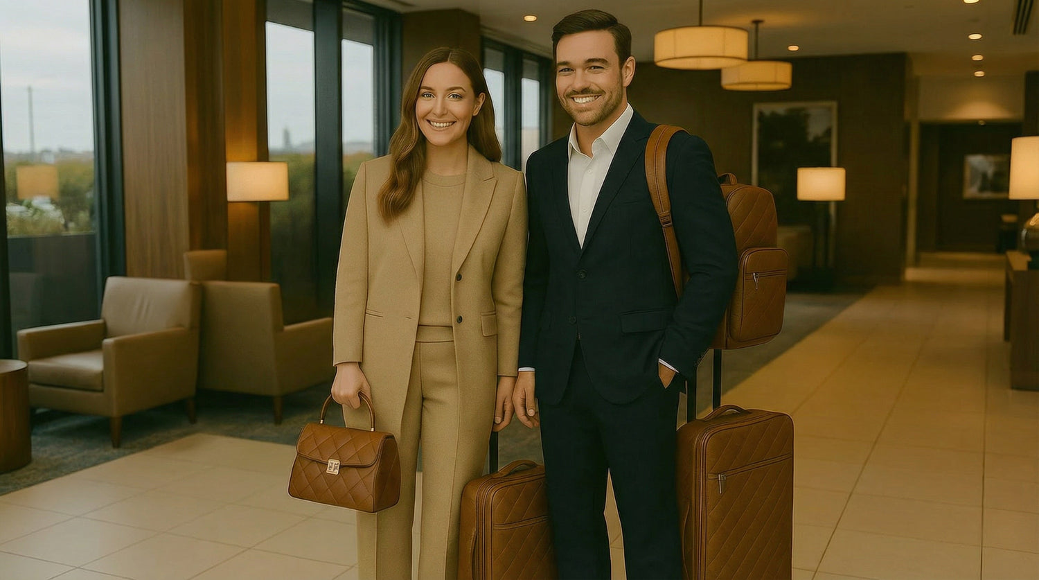 Luggage and Bags Collection - SensorySoft - Accessories Collection - Handbags and clutch purses - travel luggage - watches