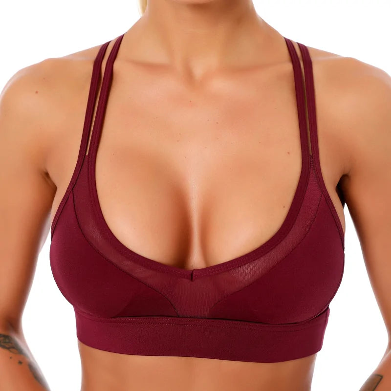 Sports Breathable Shockproof Bra