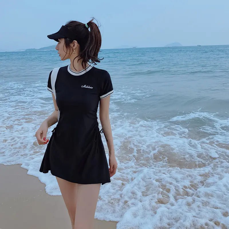 2024 Women's Two - Piece Swimwear Skirt Style Sporty - SensorySoft