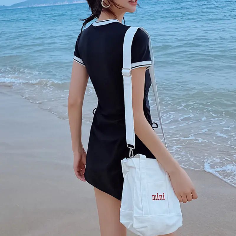 2024 Women's Two - Piece Swimwear Skirt Style Sporty - SensorySoft