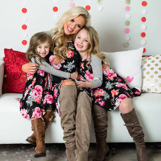 Mother-Daughter Matching Dresses