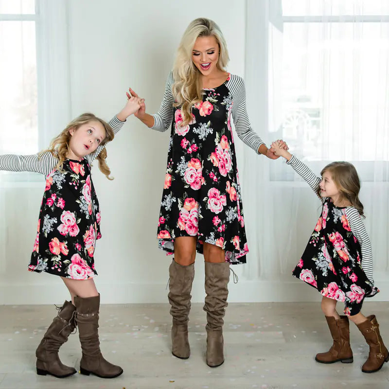 Mother-Daughter Matching Dresses