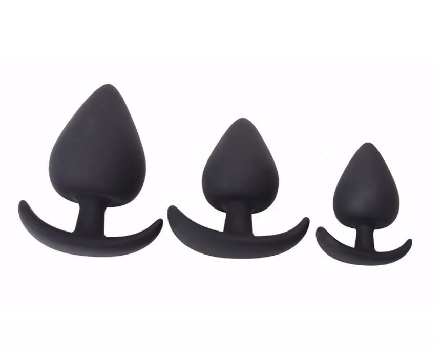 5 - Piece Anal Plug Set with Vibrating Eggs for Adults - SensorySoft