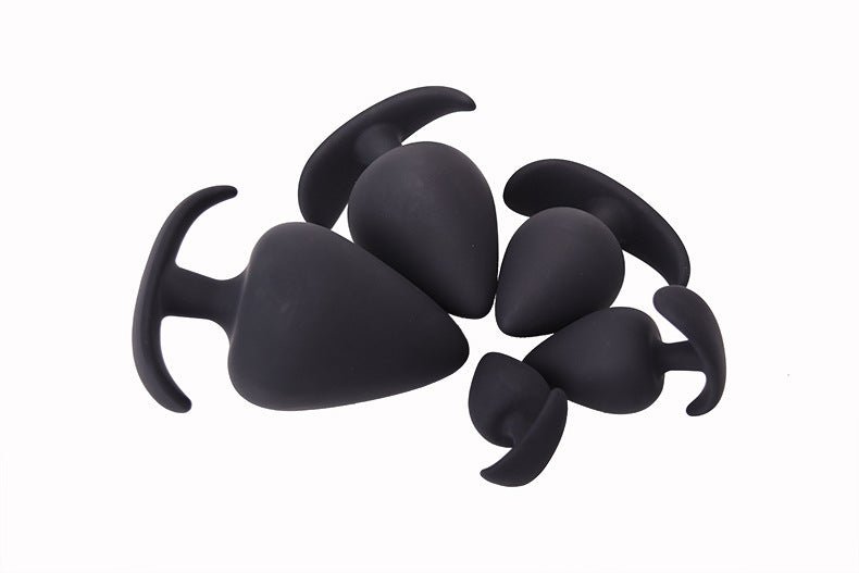 5 - Piece Anal Plug Set with Vibrating Eggs for Adults - SensorySoft