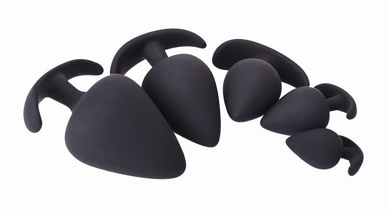 5 - Piece Anal Plug Set with Vibrating Eggs for Adults - SensorySoft