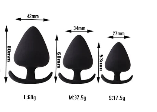 5 - Piece Anal Plug Set with Vibrating Eggs for Adults - SensorySoft