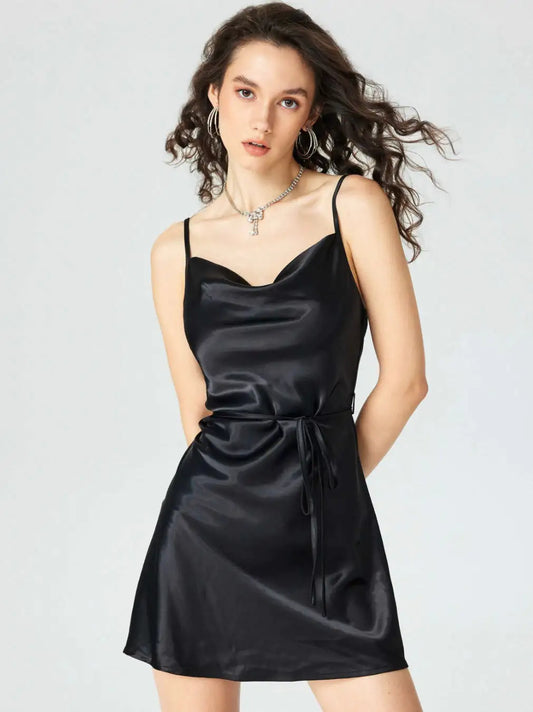 Satin Cami Dress - Silkwyn