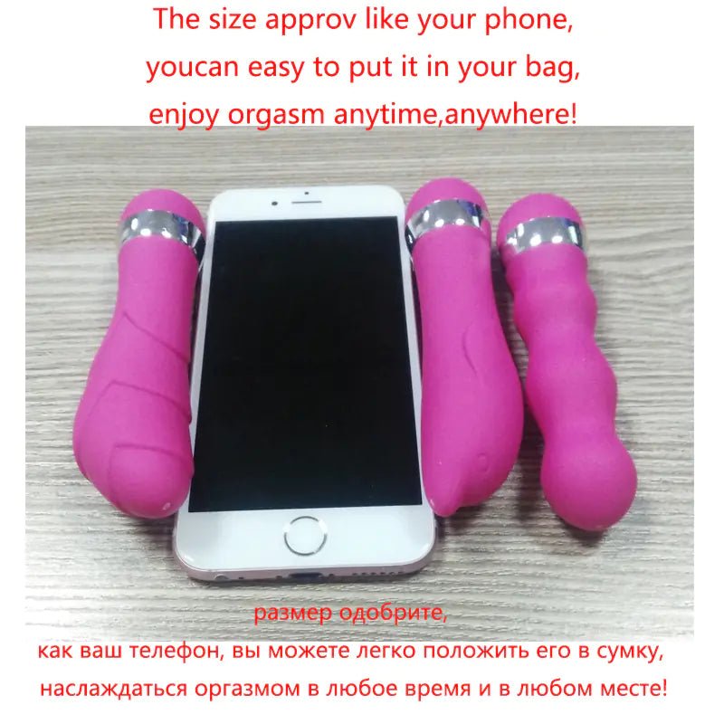 6AV Vibrating Stick - Whisper Quiet Multi Speed Vibrator - SensorySoft