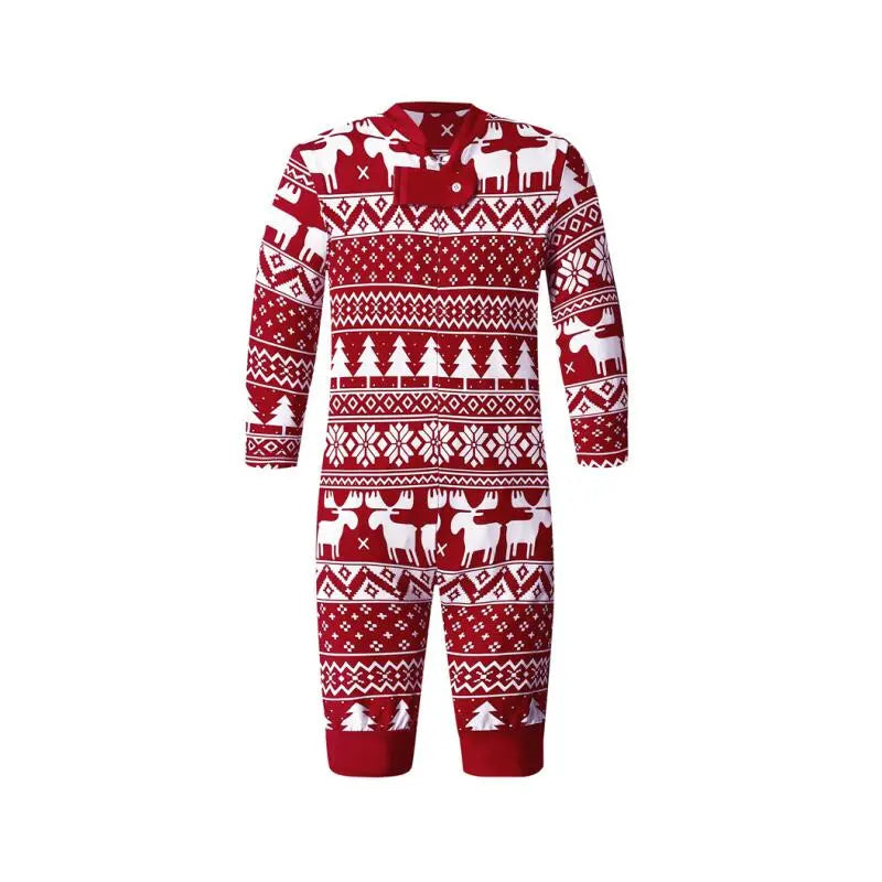 Family Look Winter Clothing Set-Christmas Matching PJ's