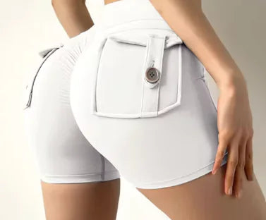 Cargo Pocket Design Fitness Shorts