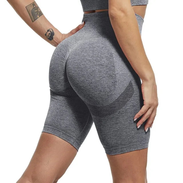 Women High Waist Leggings And Shorts For Fitness