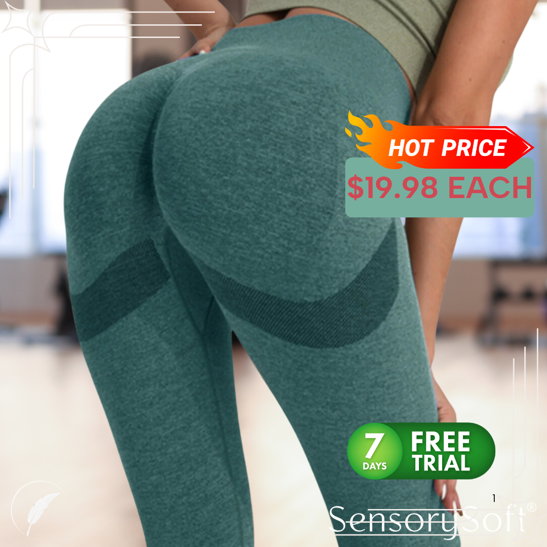 Stretchy High Waist Exercise Leggings