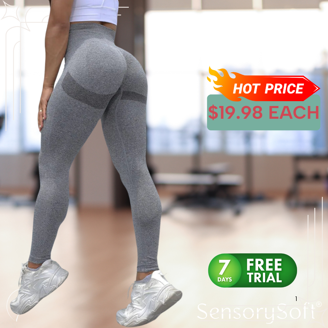 Stretchy High Waist Exercise Leggings