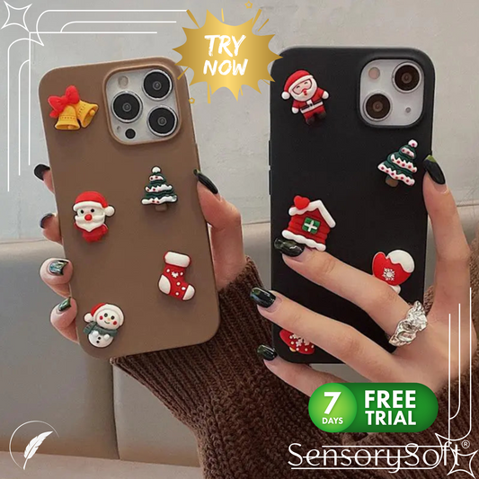 3D Christmas iphone Case