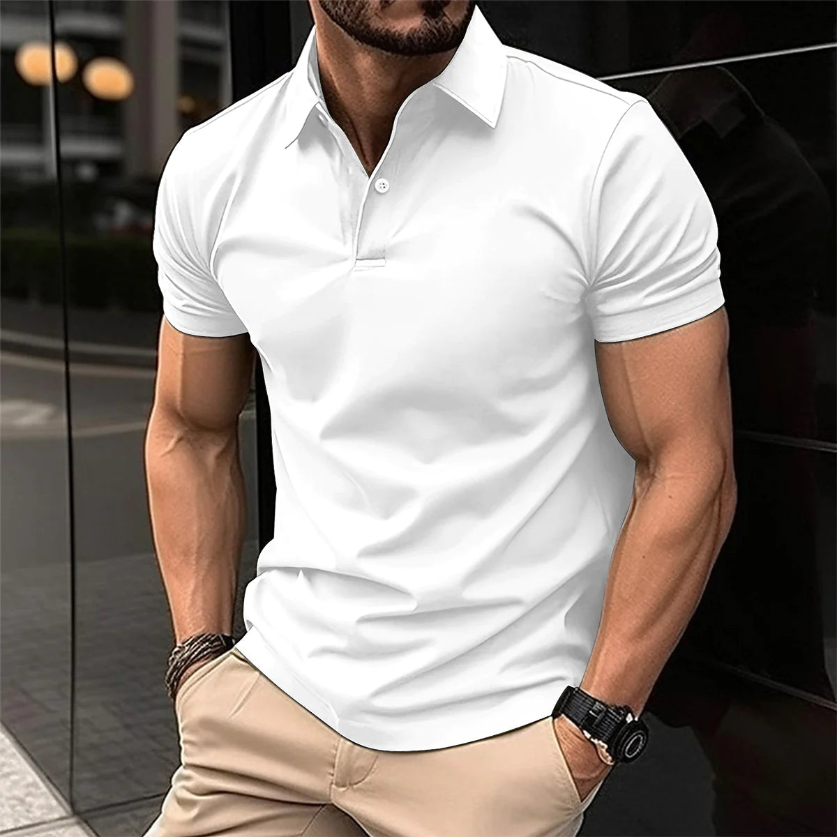 Short Sleeve Polo Shirt