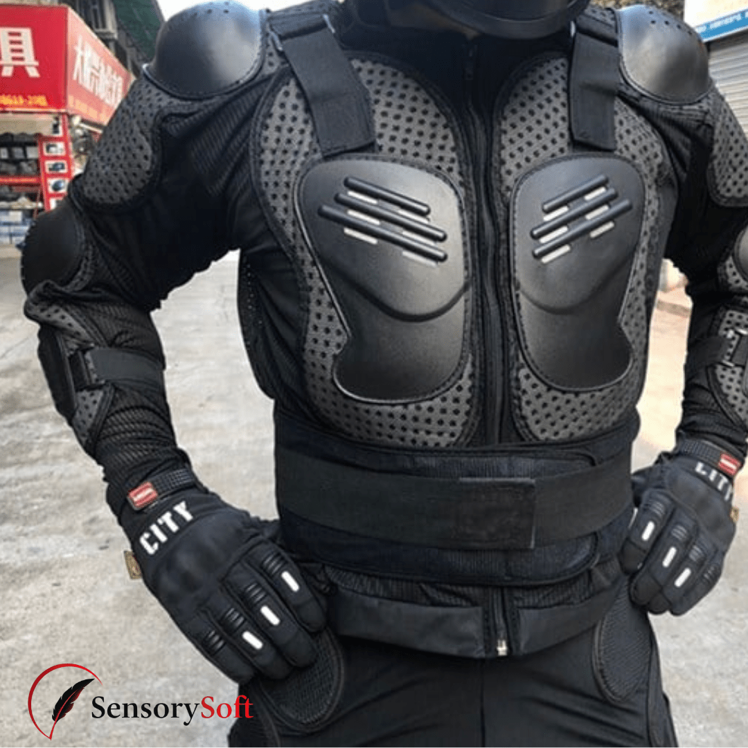 Motorcycle Riding Armor Jacket for Fall Protection