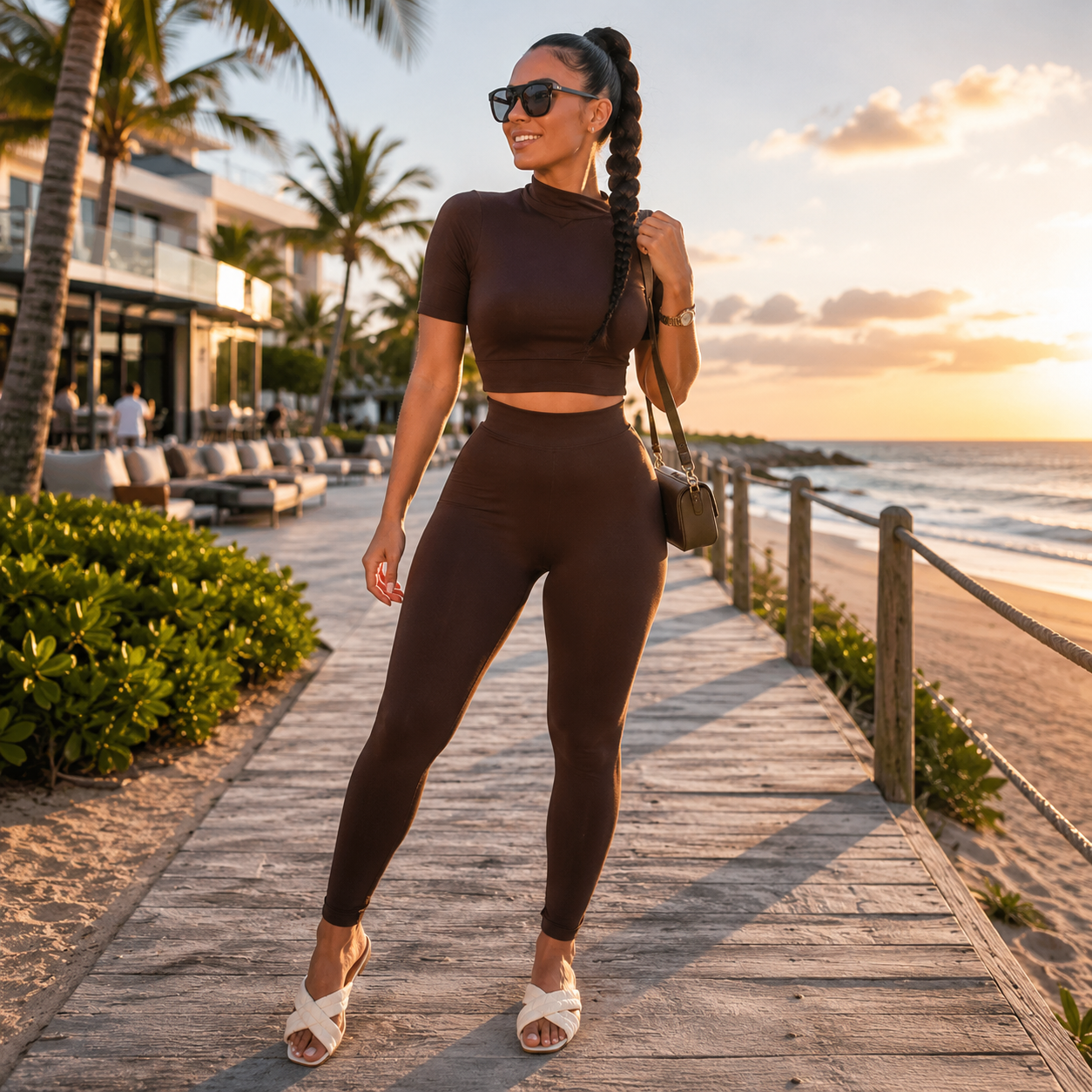 Women Sport Fitness 2 Two Piece Set Tracksuit