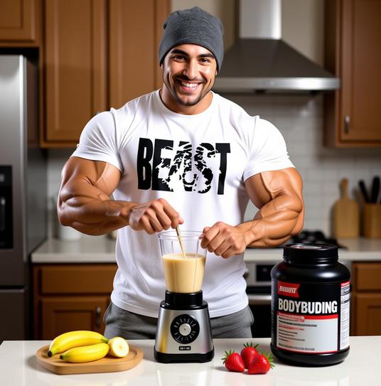Cotton Short Sleeve Beast Men's T-Shirt
