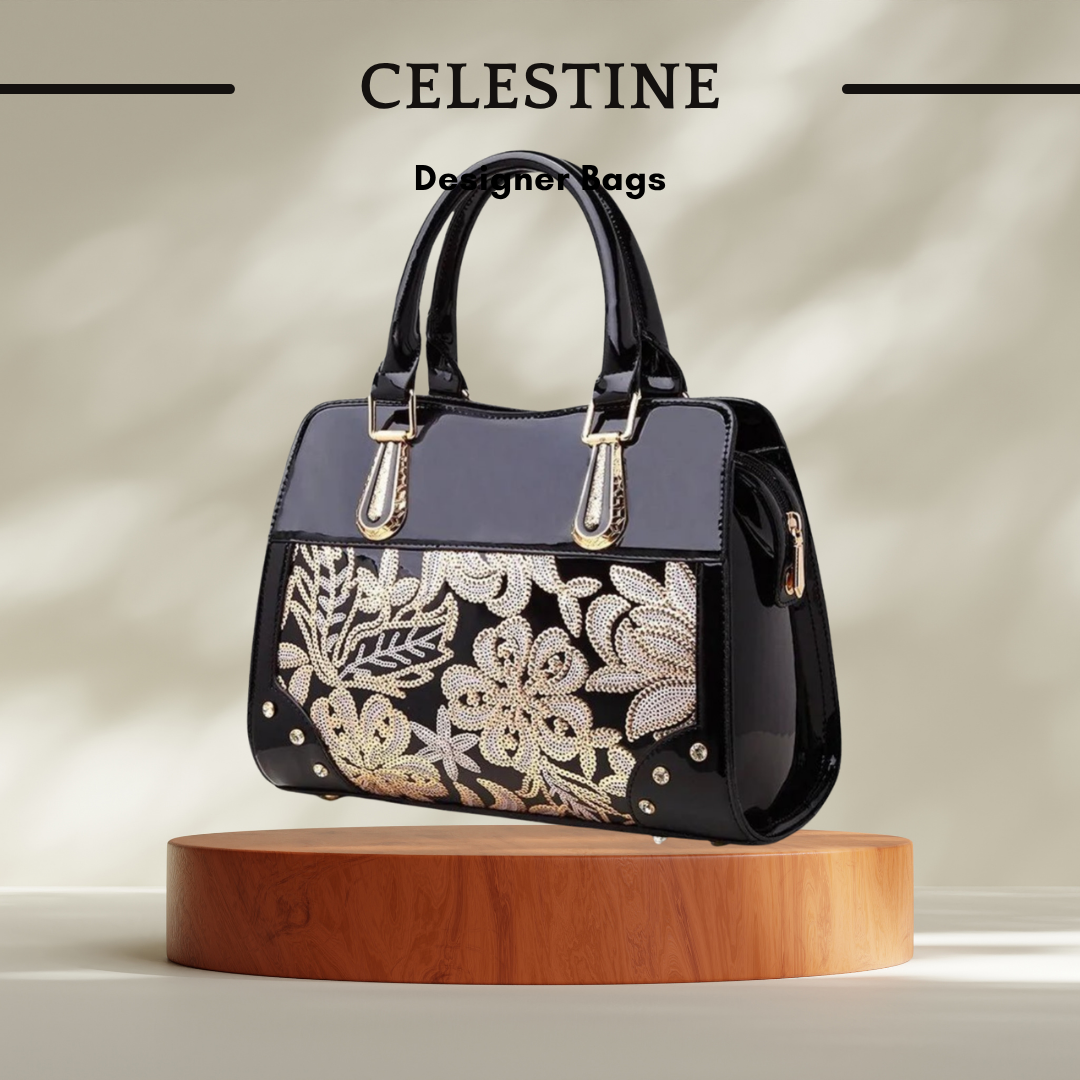 Celestine Embroidered Statement Bag