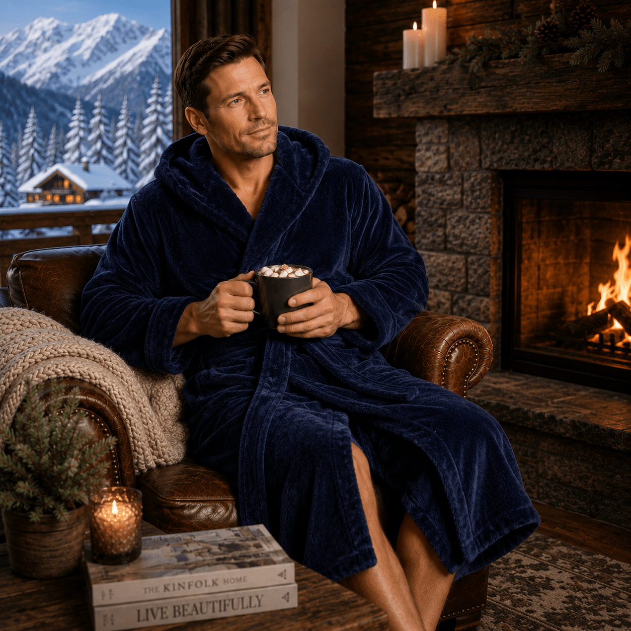 The Alpine Luxe Plush Robe