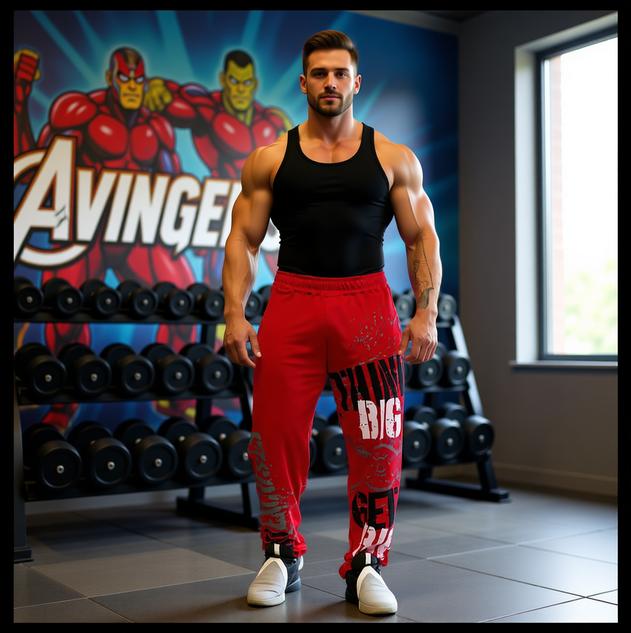 Men's Quick-Drying Loose Fitness Training Pants