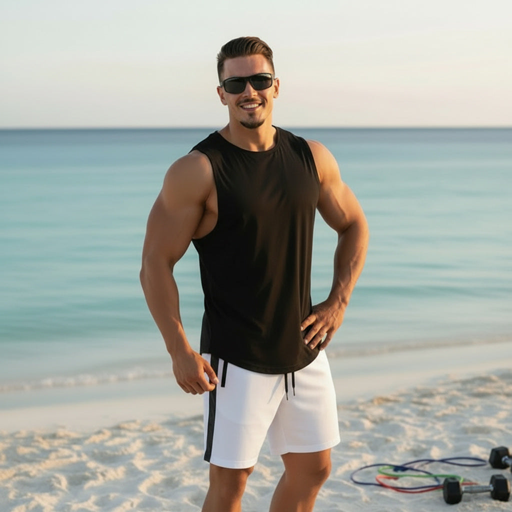 Men's Summer Quick-Drying Running Fitness Vest