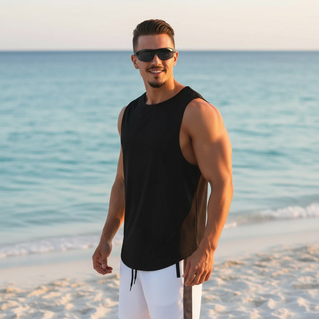 Men's Summer Quick-Drying Running Fitness Vest