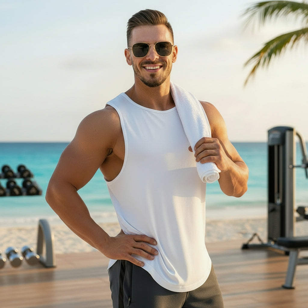 Men's Summer Quick-Drying Running Fitness Vest