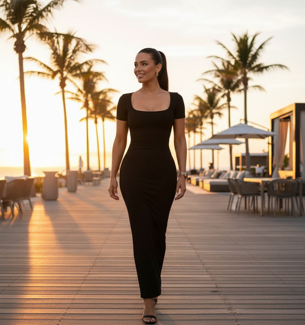 Sofia Silhouette Dress
