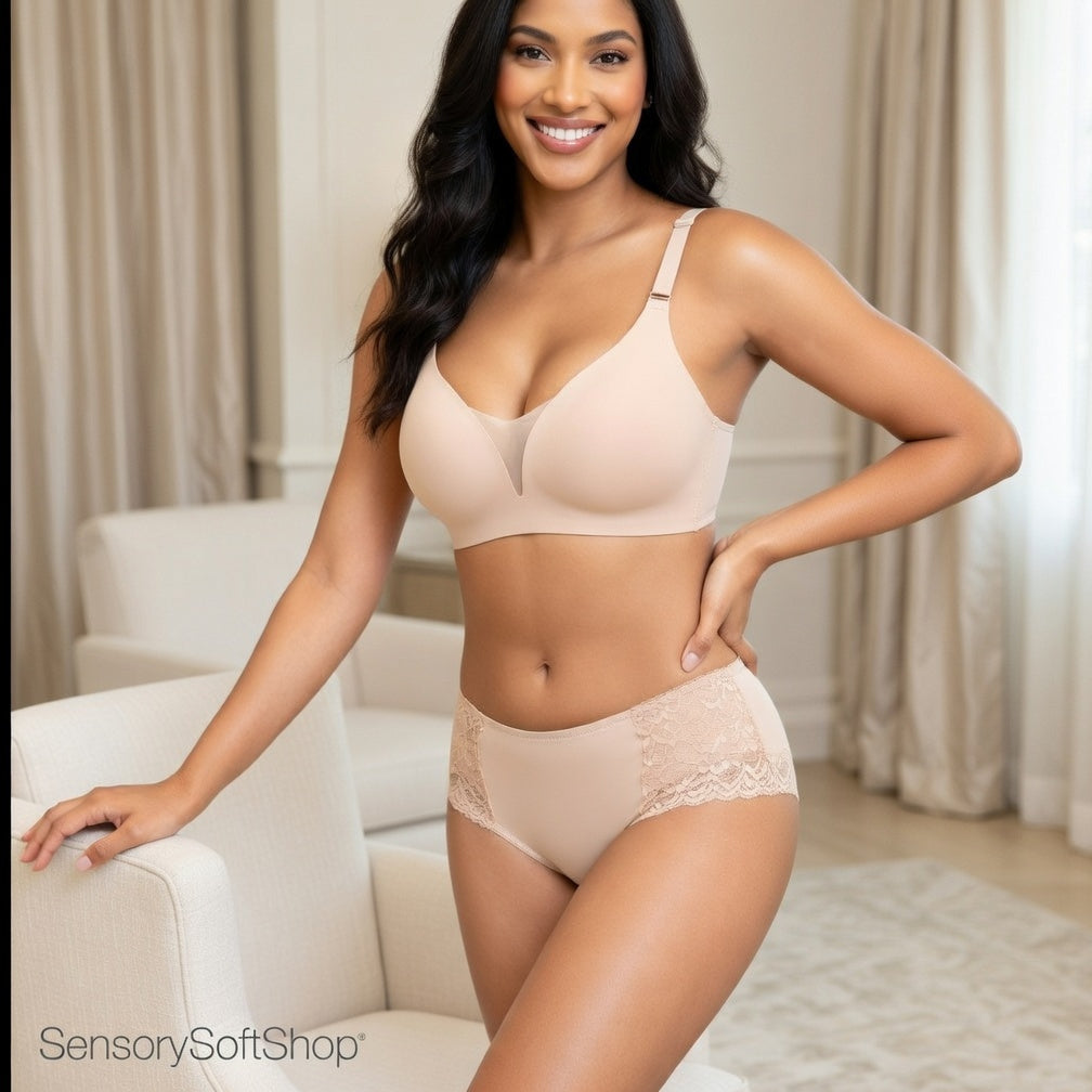Women's Seamless Underwear Bra