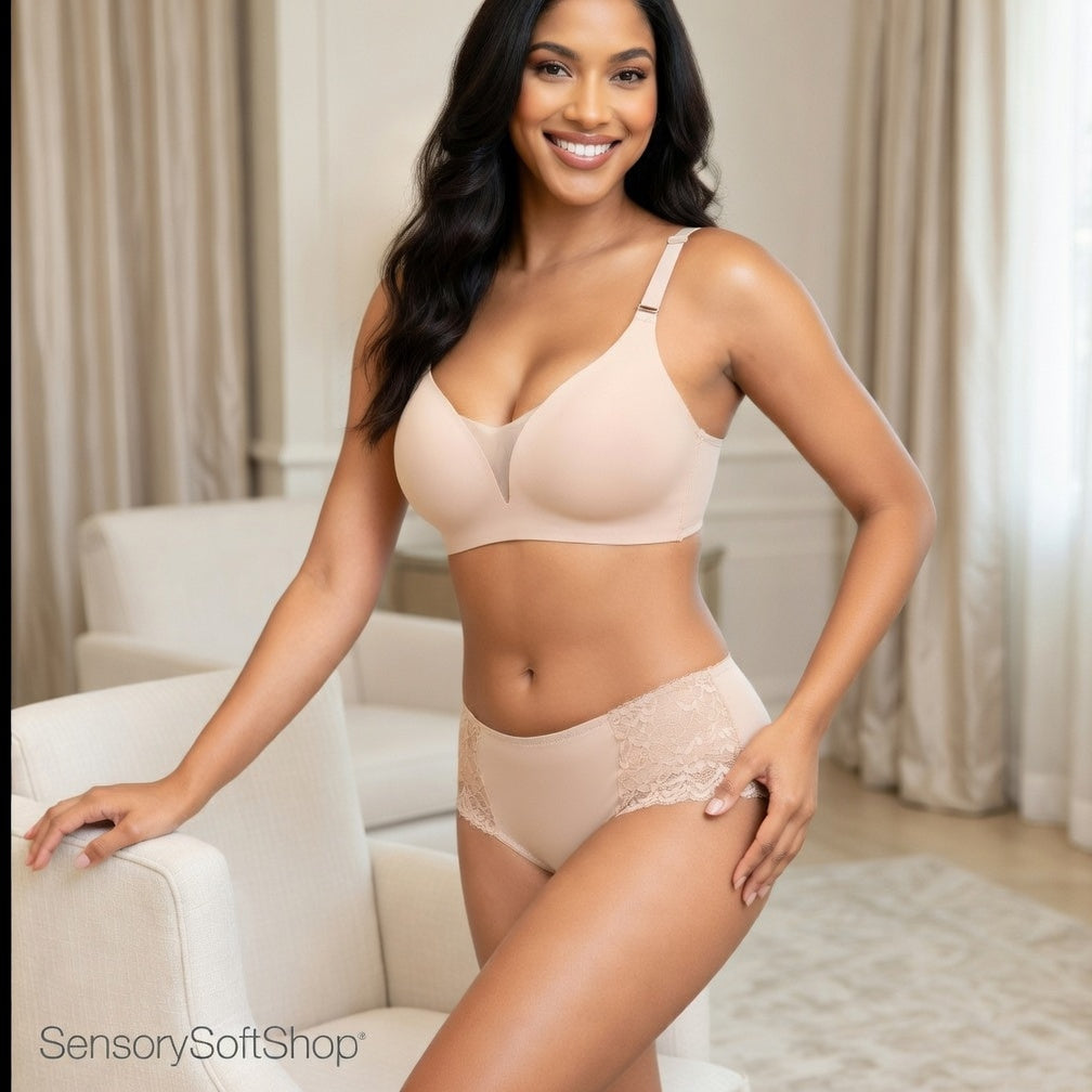 Women's Seamless Underwear Bra