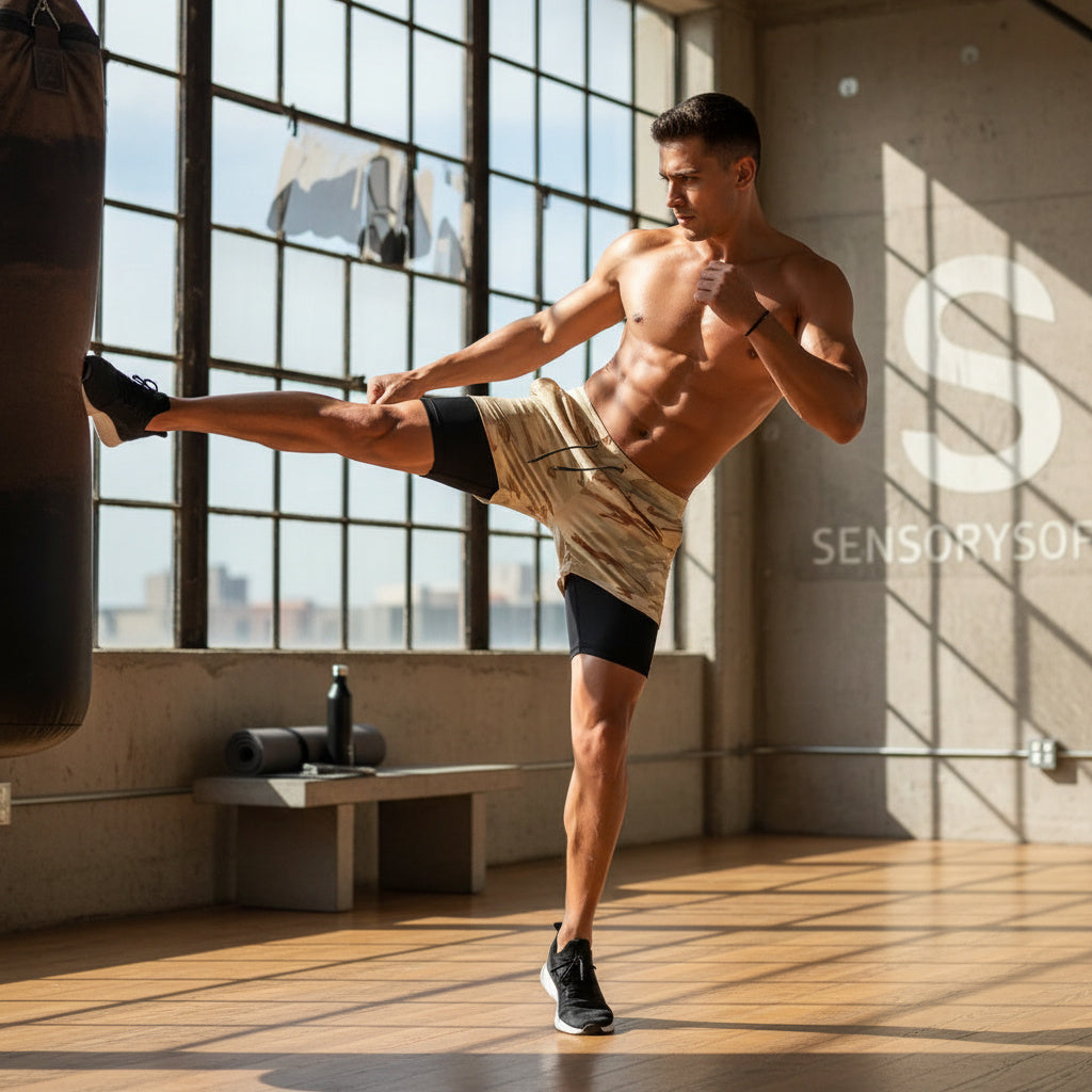 SensorySoft Motion Elite 2-in-1 Training Shorts