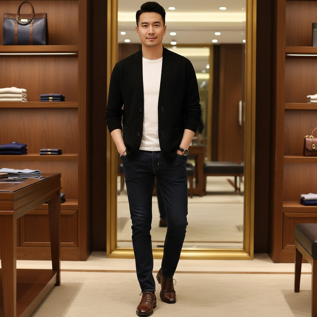 Men's Casual Sweaters for Spring Wear