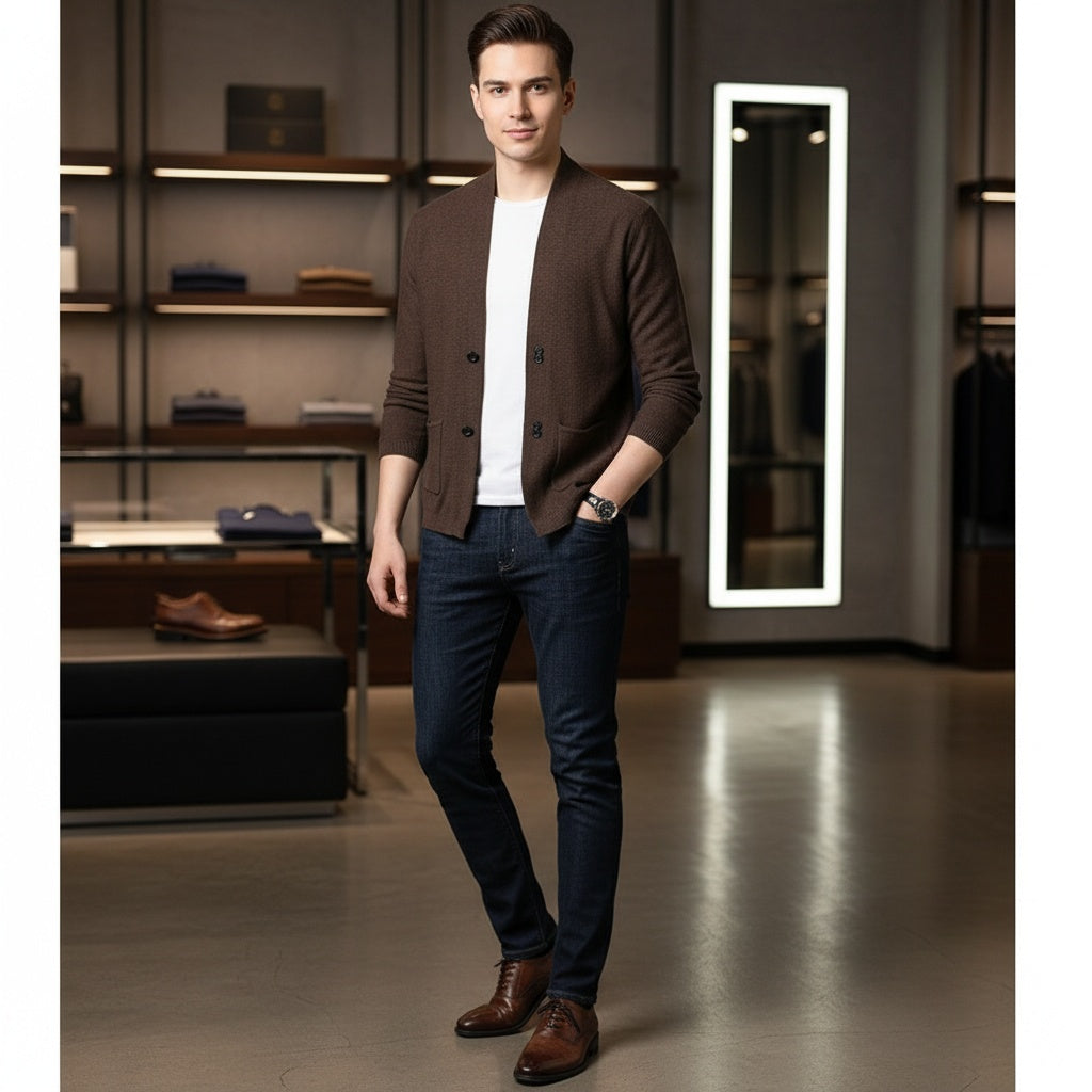 Men's Casual Sweaters for Spring Wear