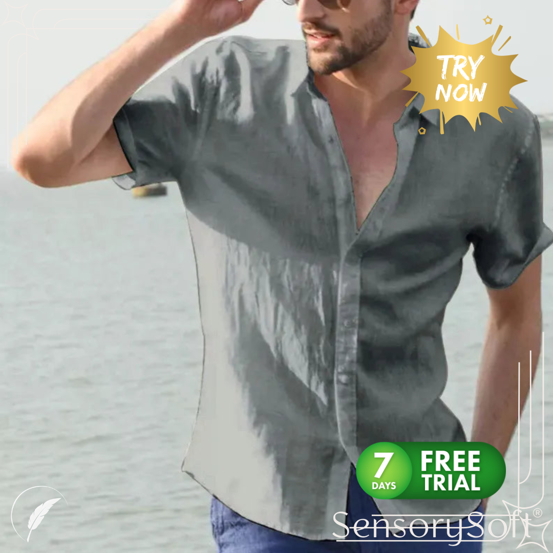 Summer Short-Sleeved Men's Shirts