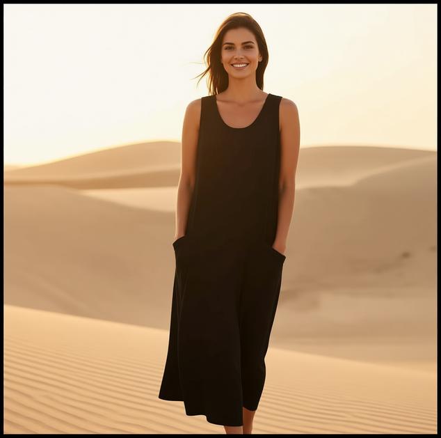 The Sahara Breeze Maxi Dress