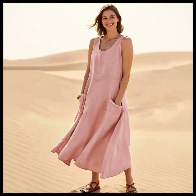 The Sahara Breeze Maxi Dress