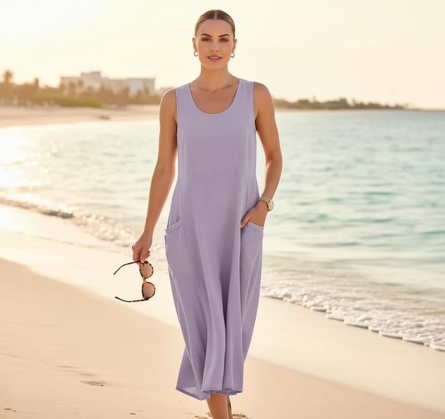 The Sahara Breeze Maxi Dress
