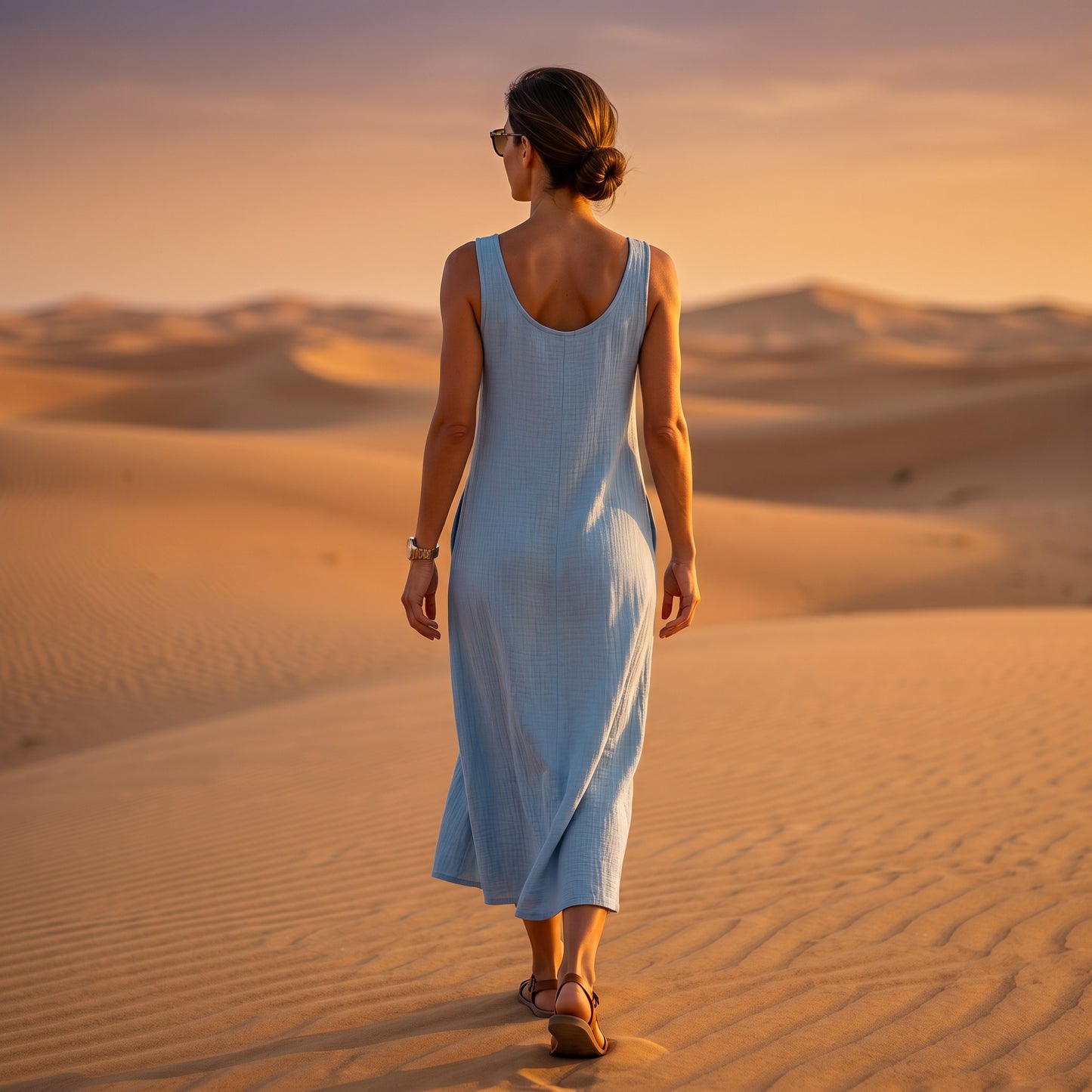The Sahara Breeze Maxi Dress