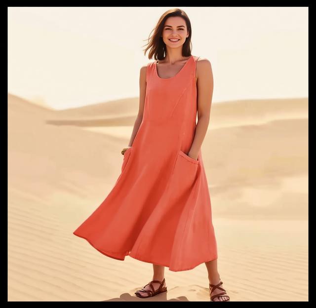 The Sahara Breeze Maxi Dress