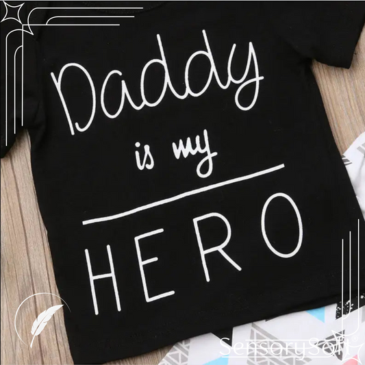 Daddy Hero Pajama Top and Pants