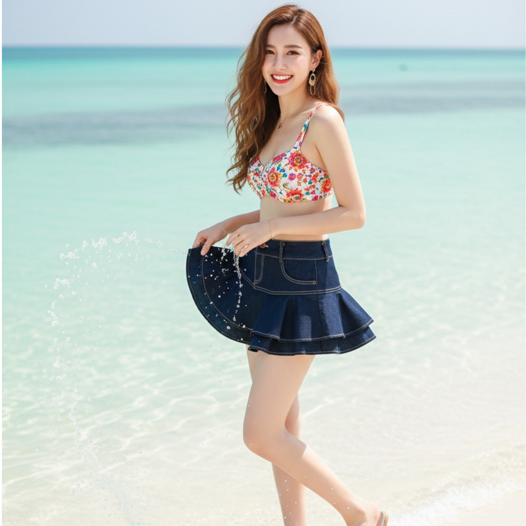 Denim Skirts for Spring and Summer Wear