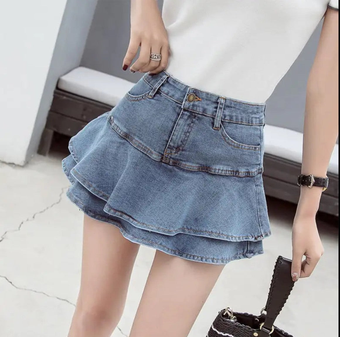 Denim Skirts for Spring and Summer Wear