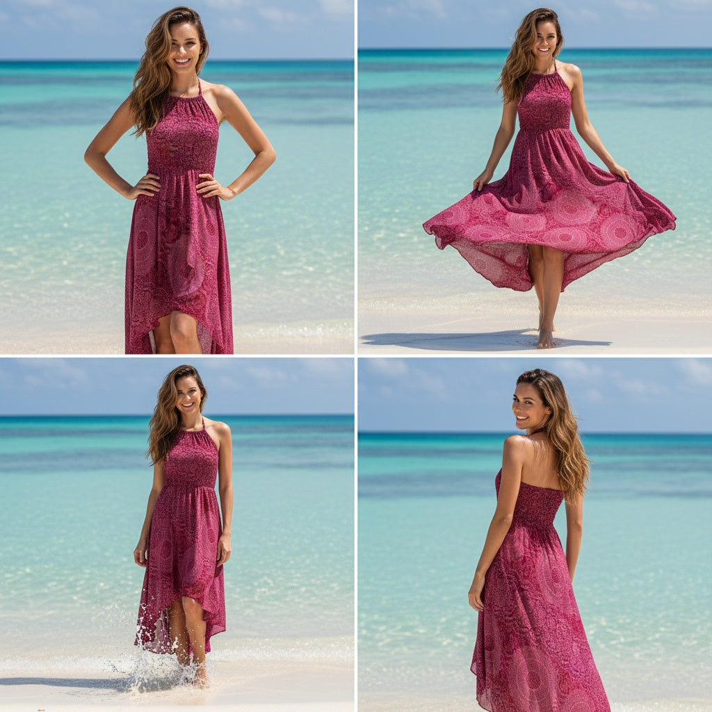 Boho Indian Printed Long Skirts (One Piece)