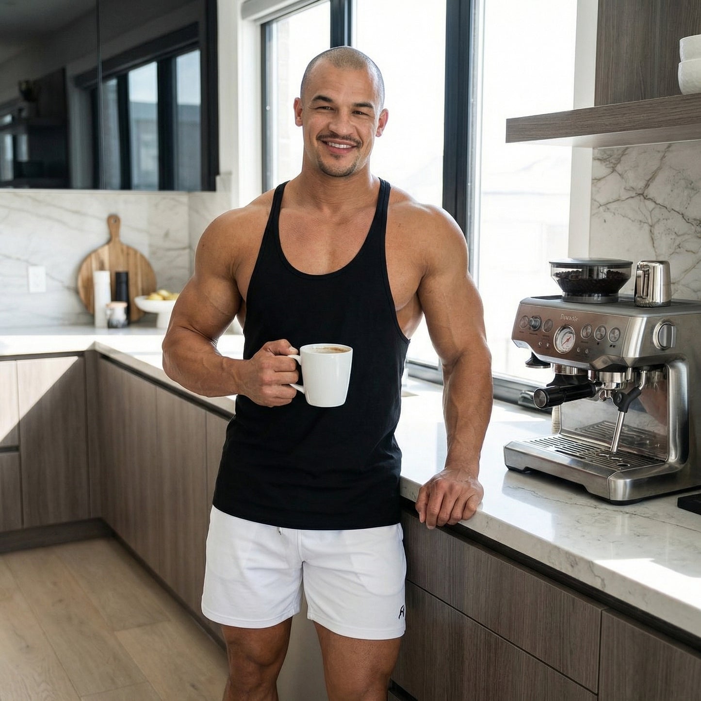 Men's Cotton Fitness Training Tank Top